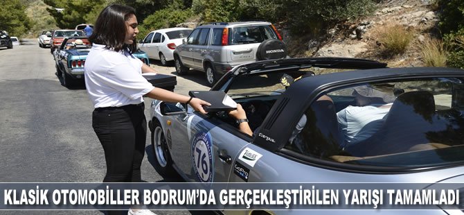 Klasik Otomobiller Bodrum’da gerçekleştirilen yarışı tamamladı