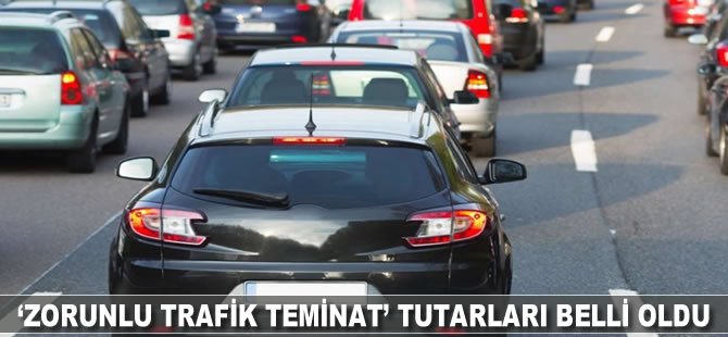 'Zorunlu trafik' teminat tutarları belli oldu