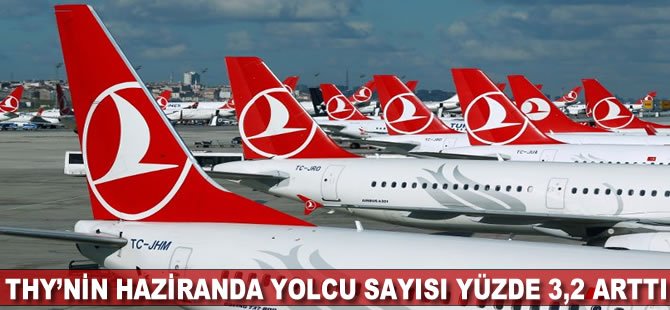 THY'nin haziranda yolcu sayısı yüzde 3,2 arttı