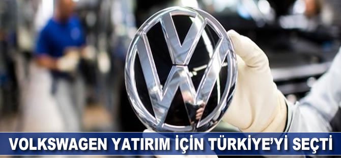 Katar'ın isteğiyle, Volkswagen yatırım için Türkiye'yi seçti