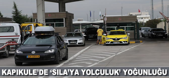 Kapıkule'de "sılaya yolculuk" yoğunluğu