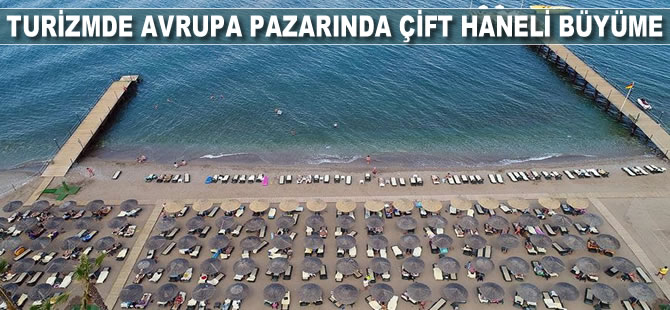 Turizmde Avrupa pazarında çift haneli büyüme