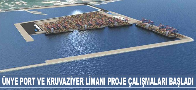 Ünye Port ve Kruvaziyer Limanı için proje çalışmaları başladı