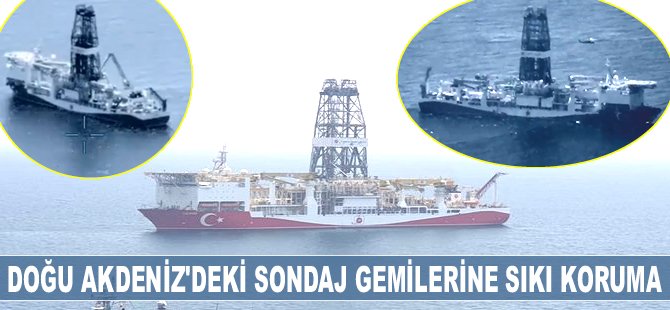 Sondaj gemilerinin Doğu Akdeniz'deki çalışmaları sürüyor