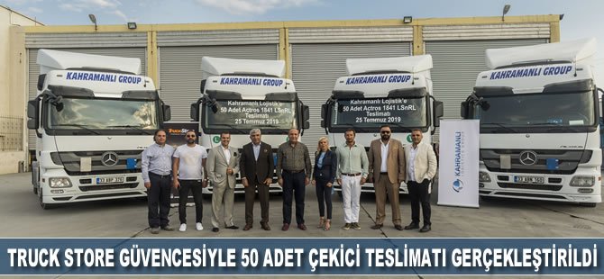 TruckStore güvencesiyle 50 adet çekici teslimatı gerçekleştirildi