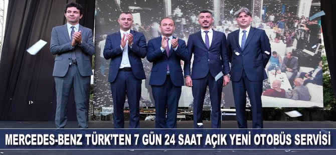 Mercedes-Benz Türk'ten 7 Gün 24 Saat Açık Yeni Otobüs Servisi