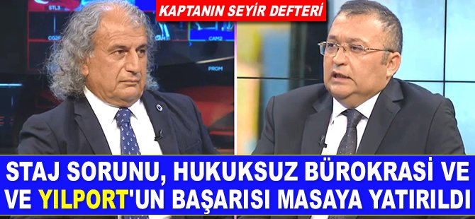 Staj sorunu ve YILPORT’un başarısı konuşuldu