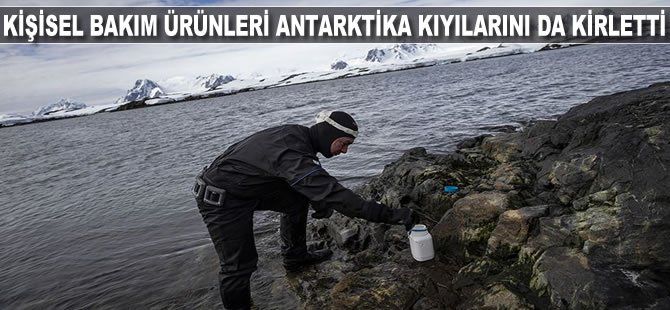 Kişisel bakım ürünleri Antarktika kıyılarını da kirletti