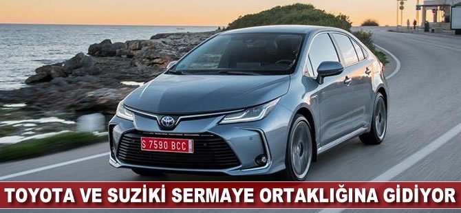 Toyota ve Suzuki sermaye ortaklığına gidiyor