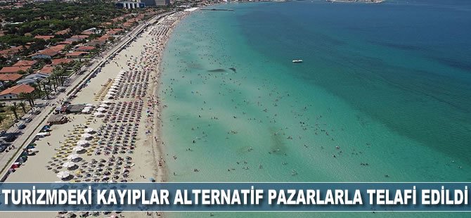 Turizmdeki kayıplar alternatif pazarlarla telafi edildi