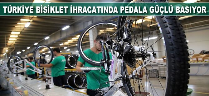 Türkiye bisiklet ihracatında pedala güçlü basıyor