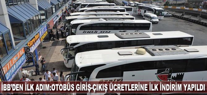 İBB’den ilk adım: Otobüs giriş-çıkış ücretlerine indirim yapıldı