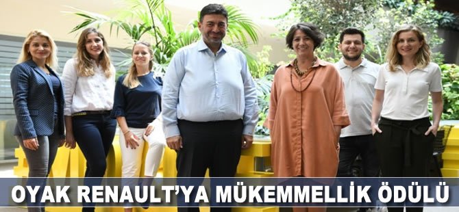 Oyak Renault’ya Mükemmellik Ödülü