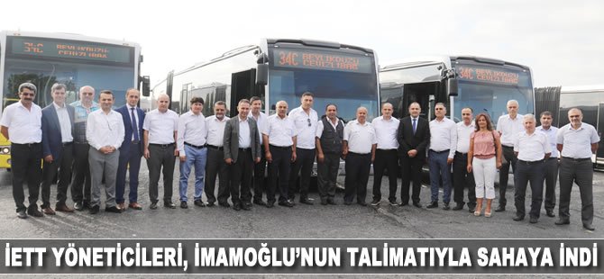 İETT yöneticileri, İBB Başkanı Ekrem İmamoğlu’nun talimatıyla metrobüs ve otobüslerle seyahat etti