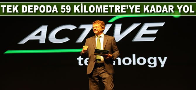 Türkiye’de bir ilk: Tek depoda 59 km'ye kadar daha fazla yol