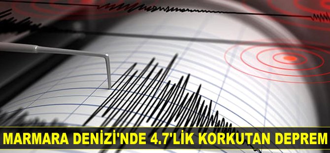 İstanbul'da 4.7'lik korkutan deprem