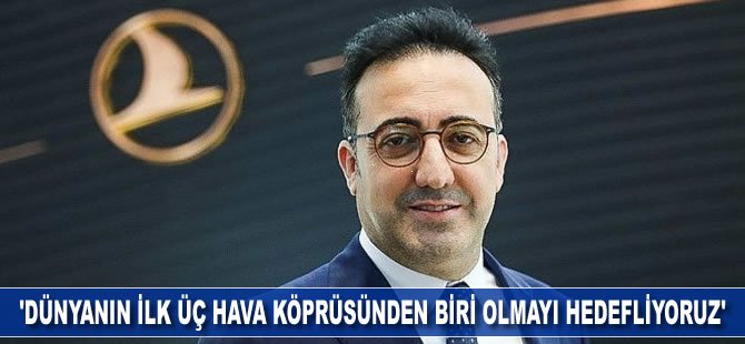 'Dünyanın ilk üç hava köprüsünden biri olmayı hedefliyoruz'