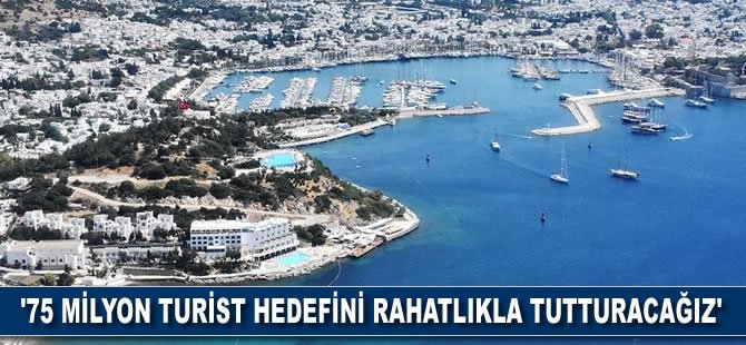 '75 milyon turist hedefini rahatlıkla tutturacağız'