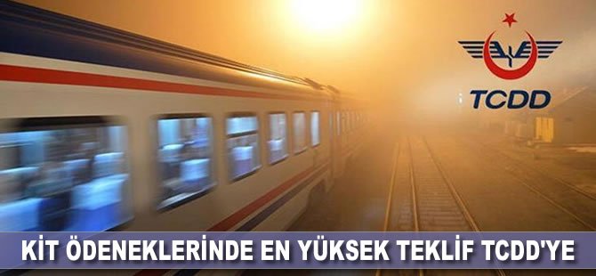 KİT ödeneklerinde en yüksek teklif TCDD'ye