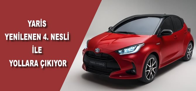 Yaris yenilenen 4. nesli ile yollara çıkıyor