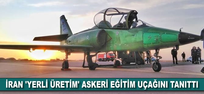 İran 'yerli üretim' askeri eğitim uçağını tanıttı