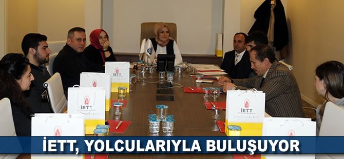 İETT, YOLCULARIYLA BULUŞUYOR