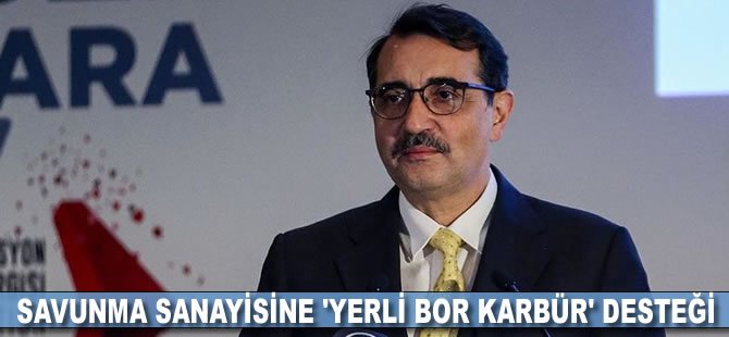 Savunma sanayisine 'yerli bor karbür' desteği