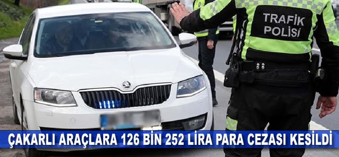 İstanbul'da ilk gün bilançosu: Çakarlı araçlara 126 bin 252 lira para cezası kesildi