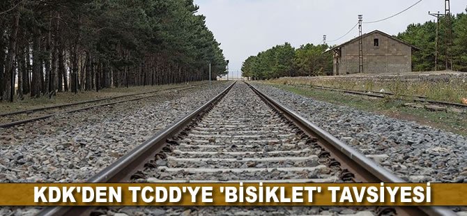 KDK'den TCDD'ye 'bisiklet' tavsiyesi