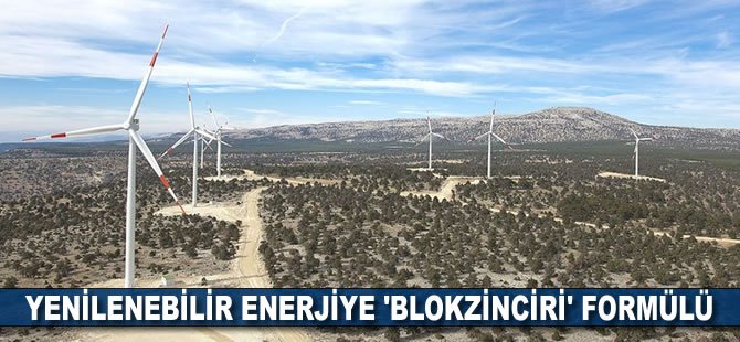 Yenilenebilir enerjiye 'blokzinciri' formülü