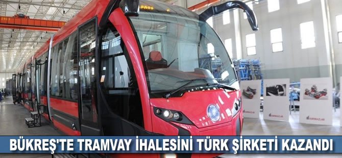 Bükreş'te tramvay ihalesini Türk şirketi kazandı