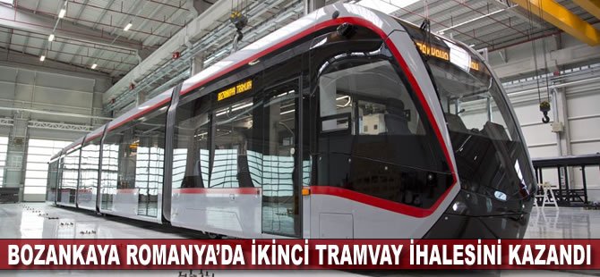 Bozankaya Romanya’da ikinci tramvay ihalesini kazandı