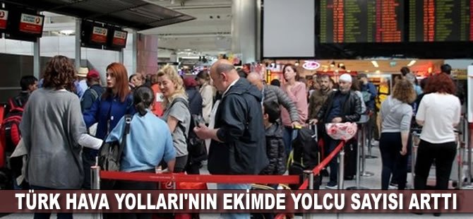 THY'nin ekimde yolcu sayısı arttı