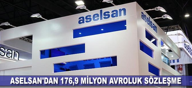 ASELSAN'dan 176,9 milyon avroluk sözleşme