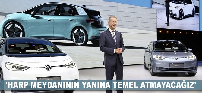 'Harp meydanının yanına temel atmayacağız'