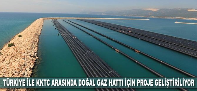 Türkiye ile KKTC arasında çift yönlü doğal gaz hattı için proje geliştiriliyor