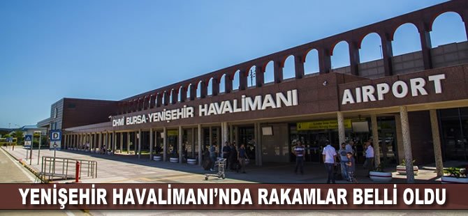 Yenişehir Havalimanı'nda rakamlar belli oldu