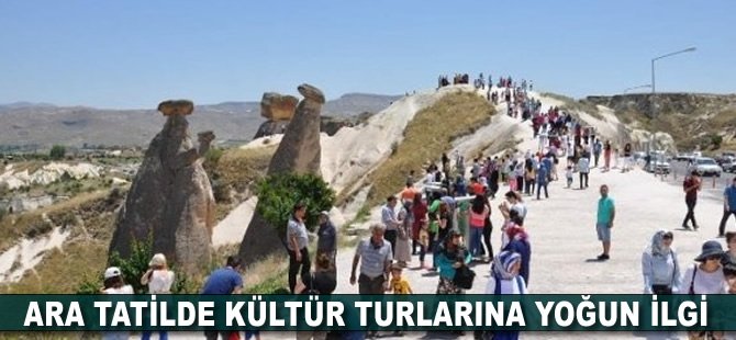 Ara tatilde kültür turlarına yoğun ilgi