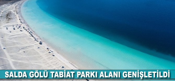 Salda Gölü Tabiat Parkı alanı genişletildi