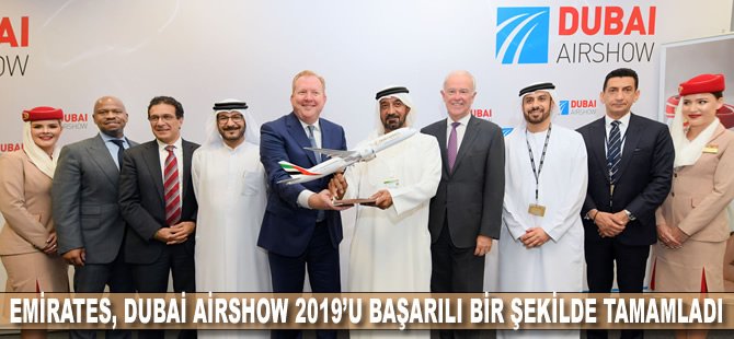 Emirates, Dubai Airshow 2019’u başarılı bir şekilde tamamladı