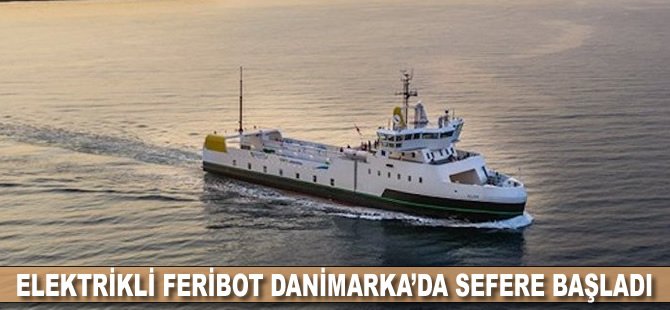 Elektrikli feribot Danimarka’da sefere başladı