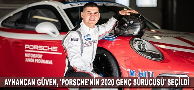 Ayhancan Güven, 'Porsche'nin 2020 genç sürücüsü' seçildi