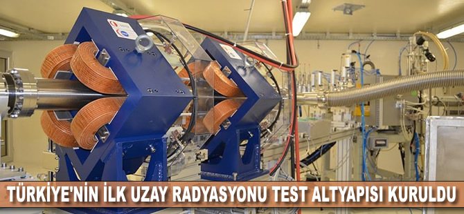 Türkiye'nin ilk uzay radyasyonu test altyapısı kuruldu