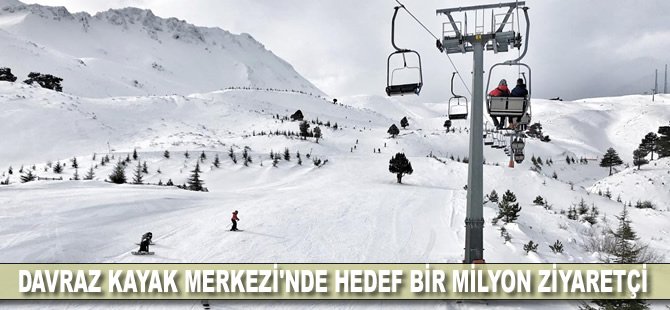 Davraz Kayak Merkezi'nde hedef bir milyon ziyaretçi