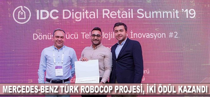 Mercedes-Benz Türk Robocop Projesi, iki ödül kazandı