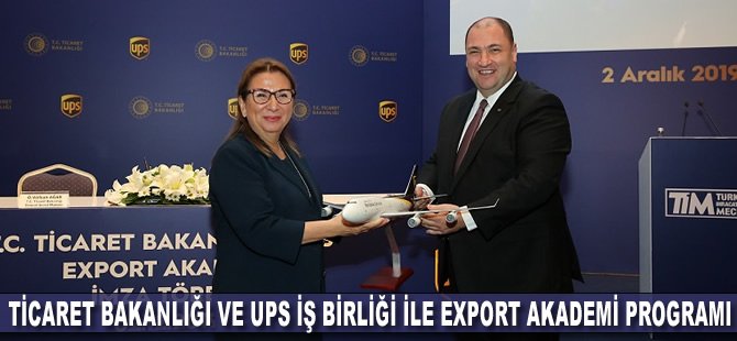 Ticaret Bakanlığı ve UPS iş birliği ile Export Akademi Programı