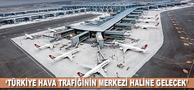 'Türkiye hava trafiğinin merkezi haline gelecek'