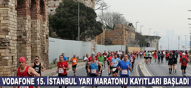 Vodafone 15. İstanbul Yarı Maratonu kayıtları başladı