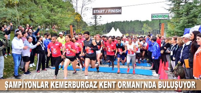 Şampiyonlar Kemerburgaz Kent Ormanı'nda buluşuyor