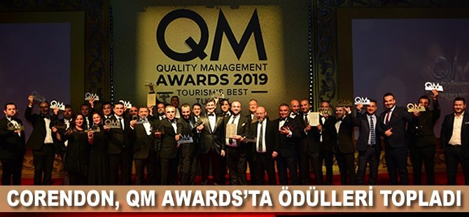 Corendon, QM Awards’ta ödülleri topladı